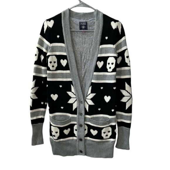 Victoria's Secret Black & White Cardigan(Size XS) - Picture 1 of 7